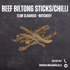 Beef Biltong Sticks/Chilli