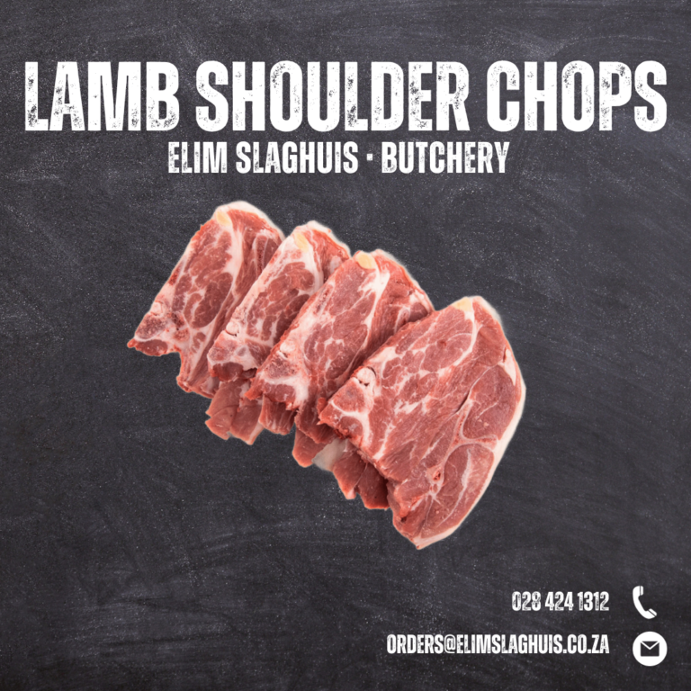 Lamb Shoulder Chops - Elim Slaghuis